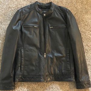 Men’s Black Leather Jacket